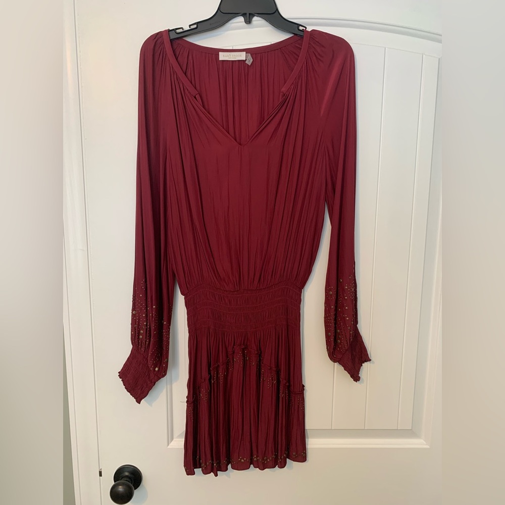 Ramy Brook smocked mini dress with sequence. Great condition, only worn once